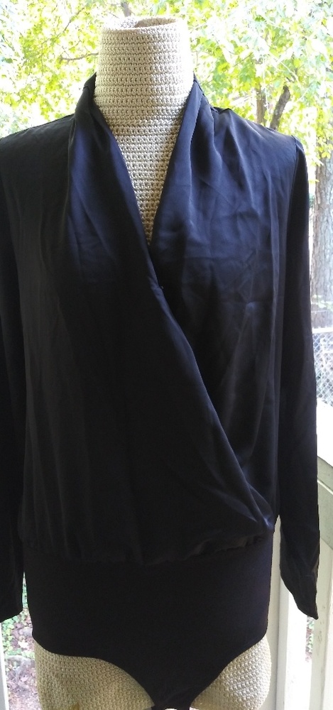 Silk and Cotton Black Onsie